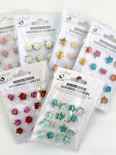 Small roses for card making or scrapbooking