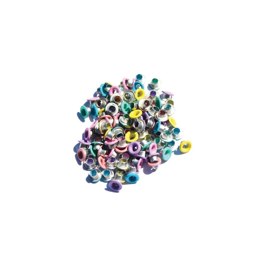 1/8"  Quicklets Eyelets (no special tools required) choose your color