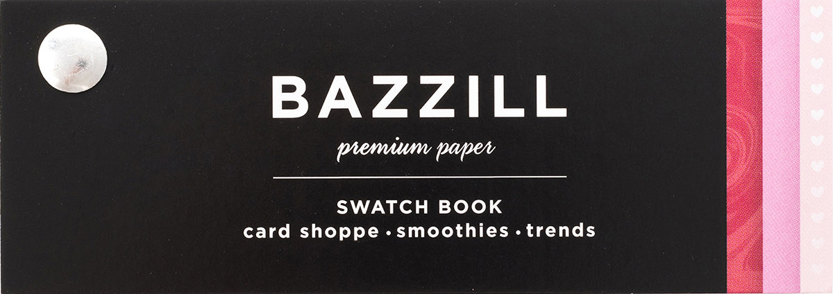 Bazzill premium paper cardstock swatch book
