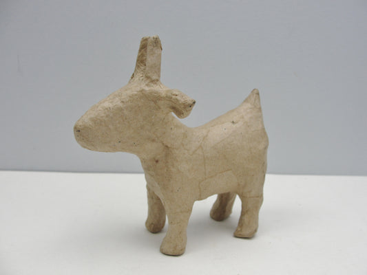 Paper mache goat