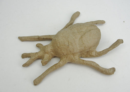 Oversized large paper mache beetle
