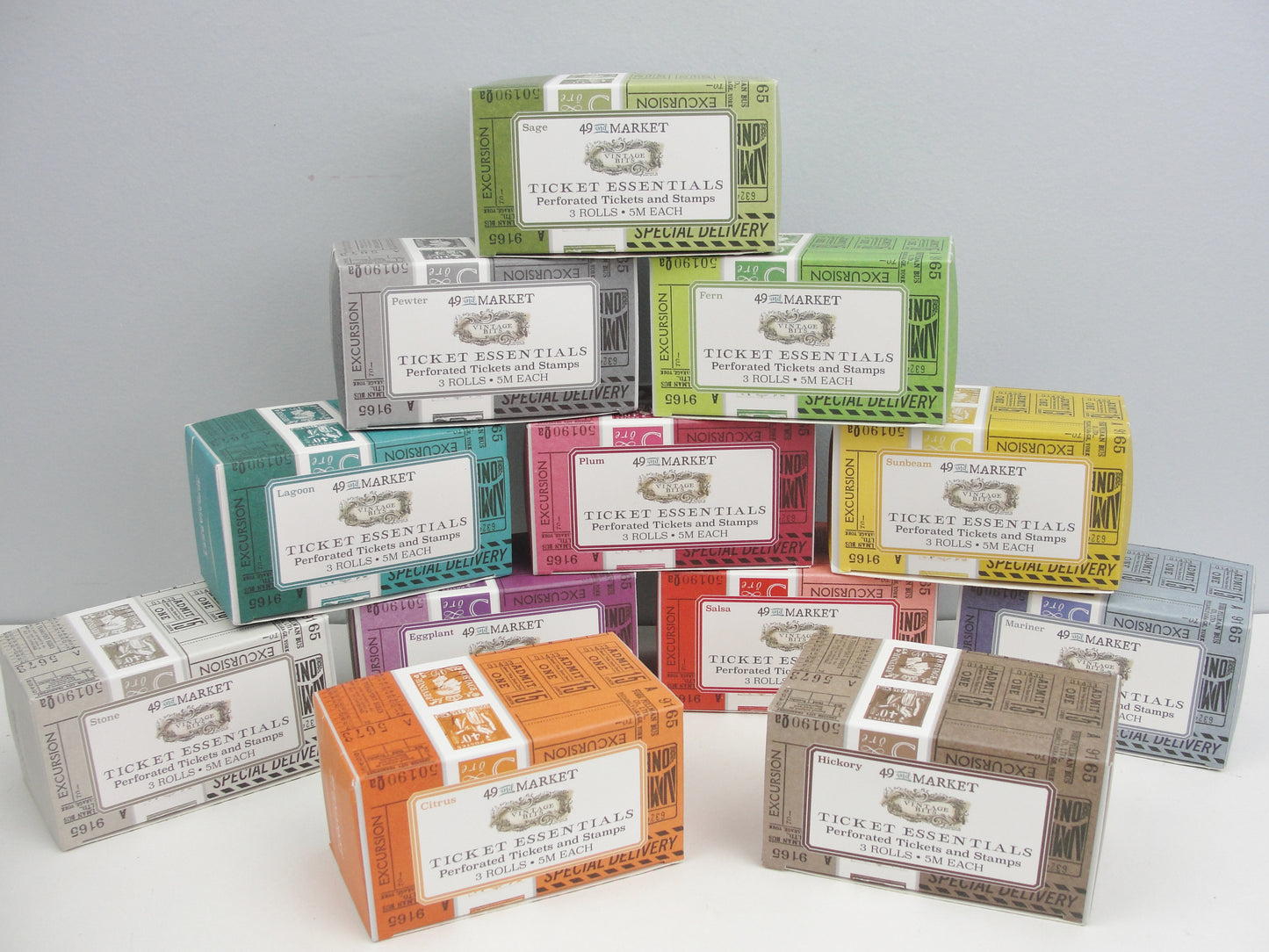 49 and Market Ticket Essentials Pick your color