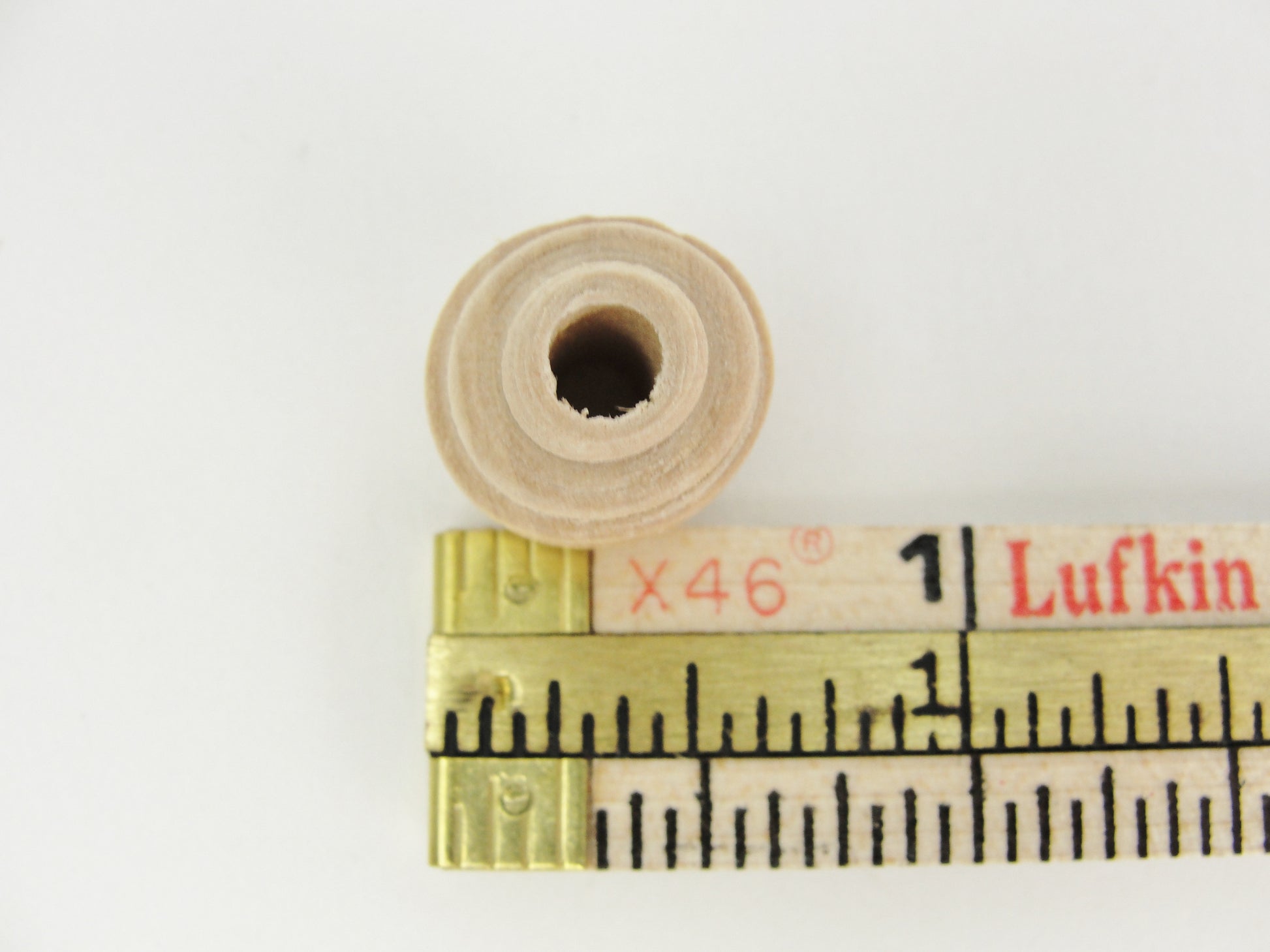Wood beehive beads 5/8" with a 3/16" hole - Wood parts - Craft Supply House
