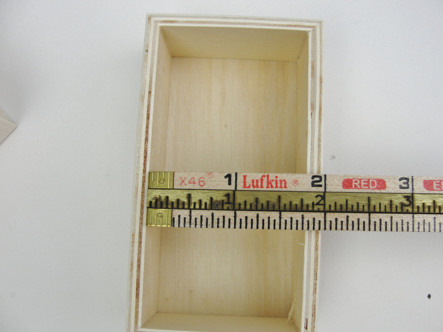 Unfinished wood oversized matchbox, sliding drawer box