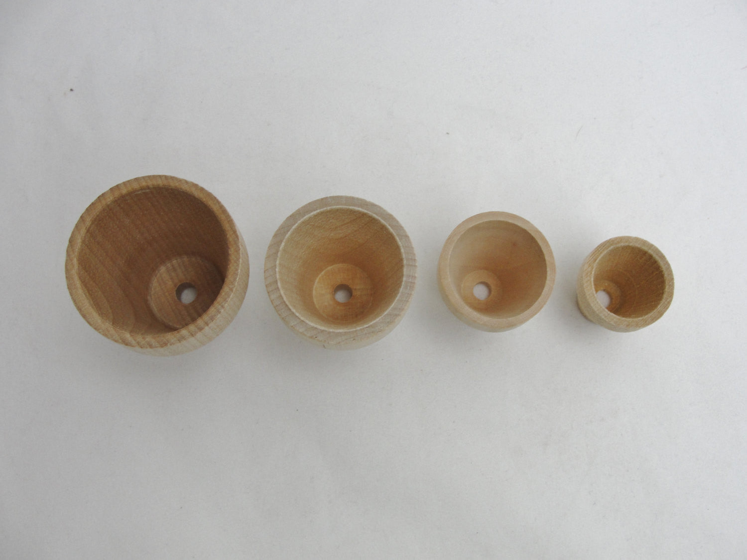Wooden flower pot sample pack - Wood parts - Craft Supply House