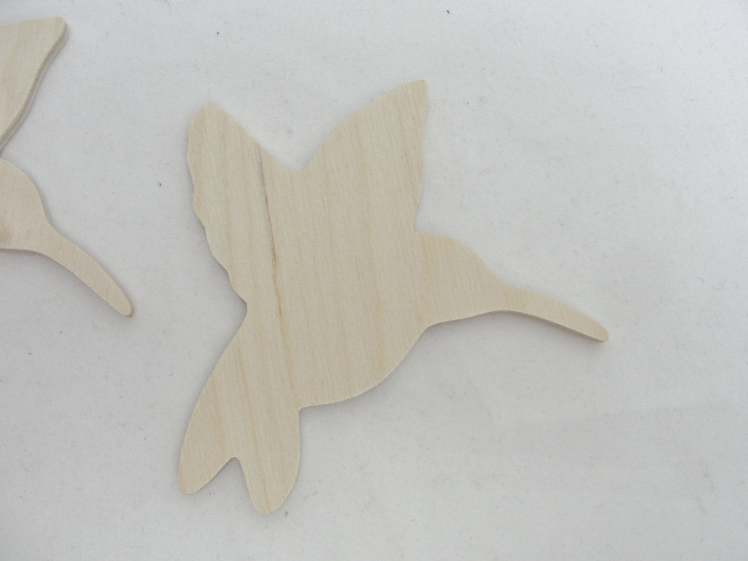 Hummingbird cutouts set of 4 - Wood parts - Craft Supply House