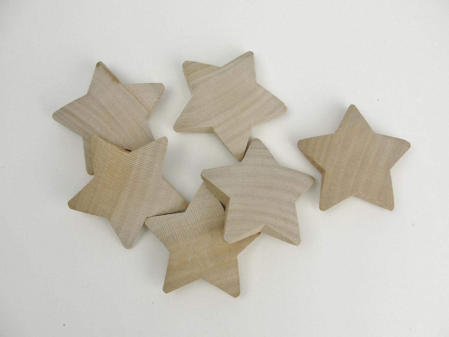 Light Up Nesting Wooden Stars, Set of 2