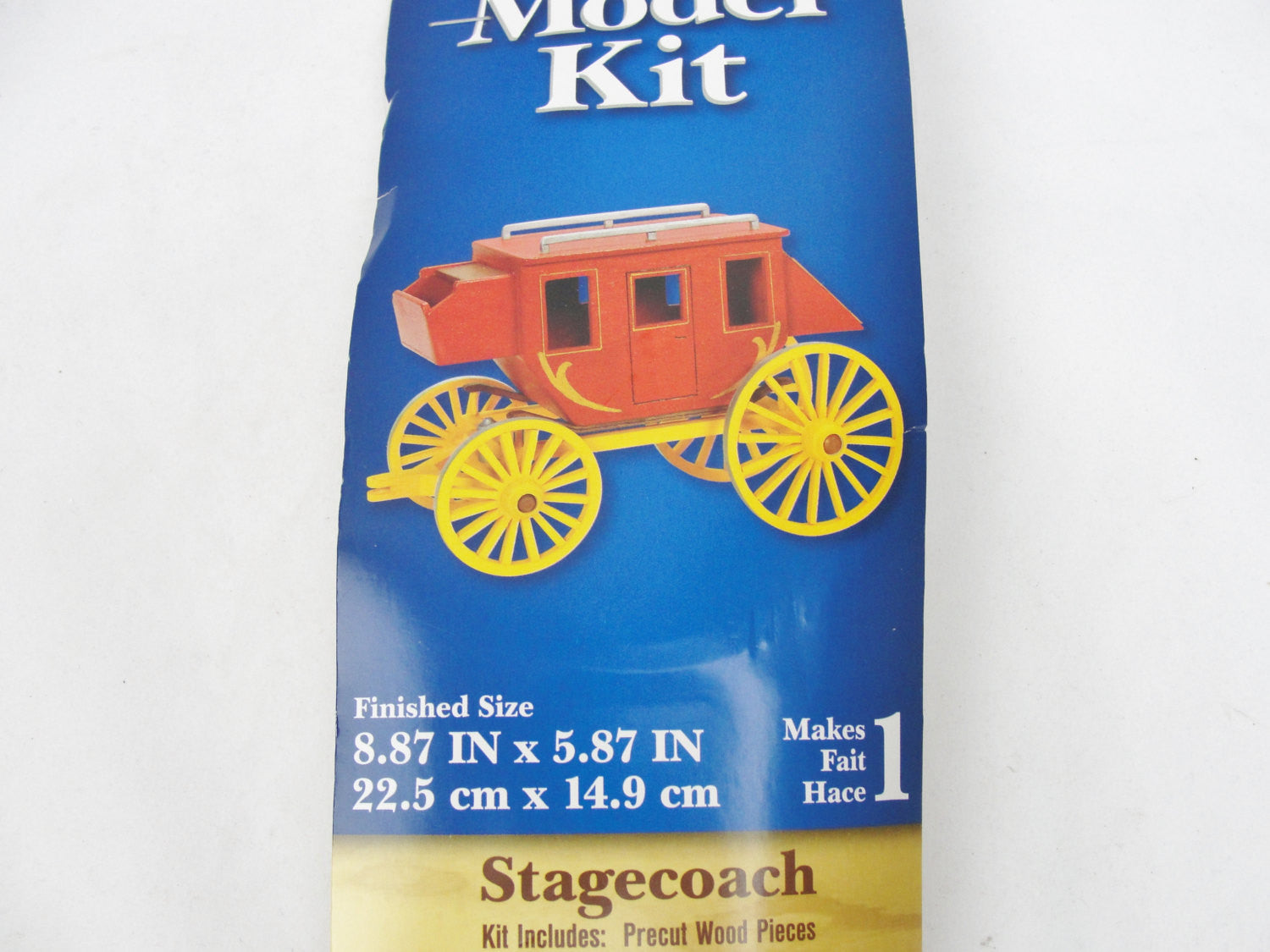 Stagecoach wood model kit - Model kits - Craft Supply House