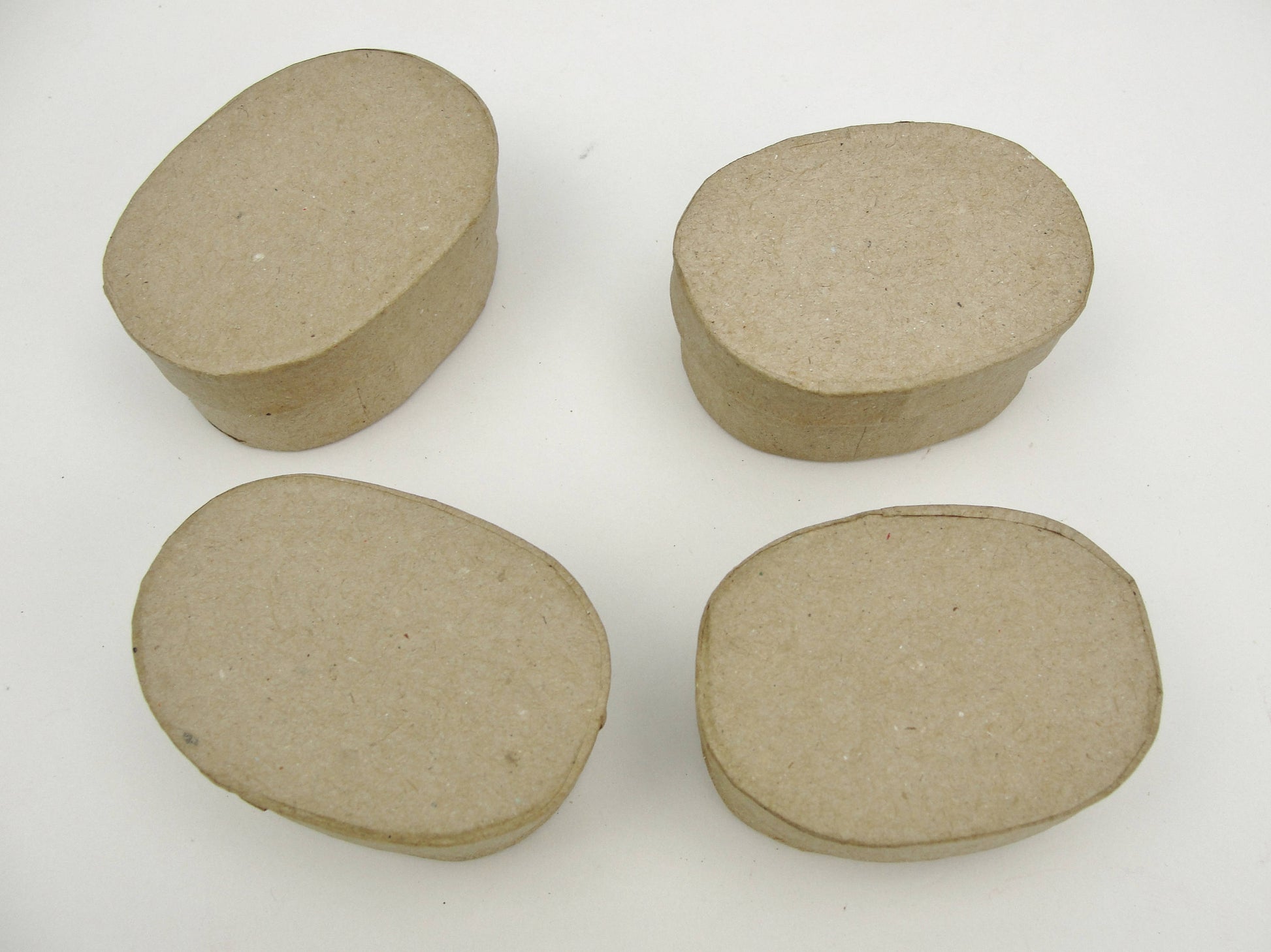 Micro gift boxes set of 4, choose your shape - Paper Mache - Craft Supply House