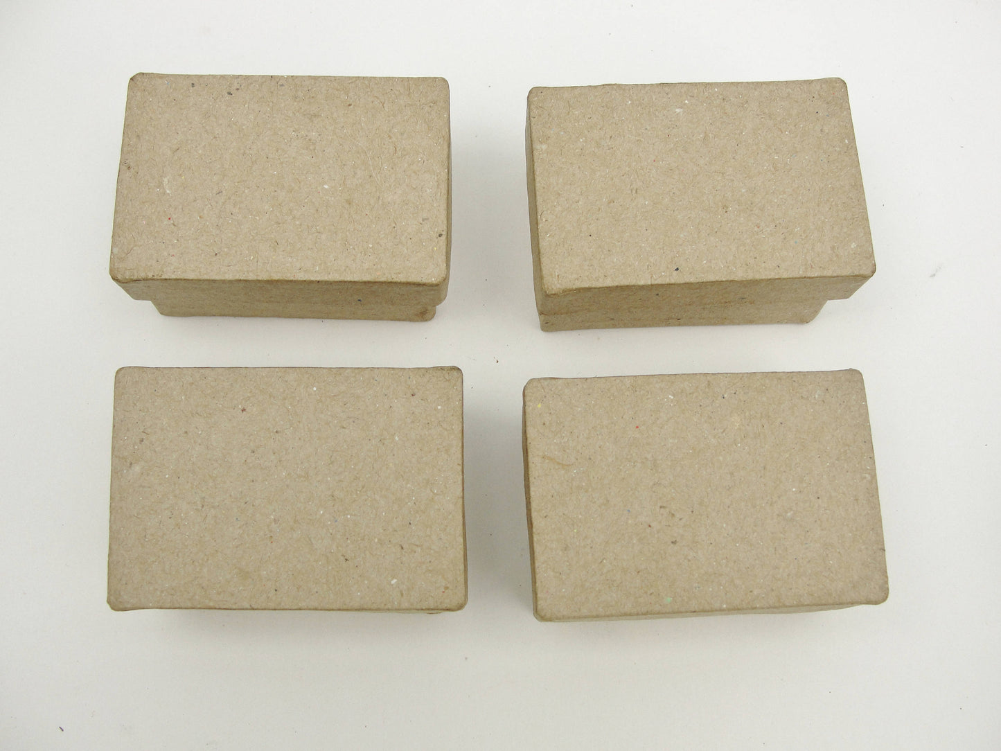 Micro gift boxes set of 4, choose your shape - Paper Mache - Craft Supply House