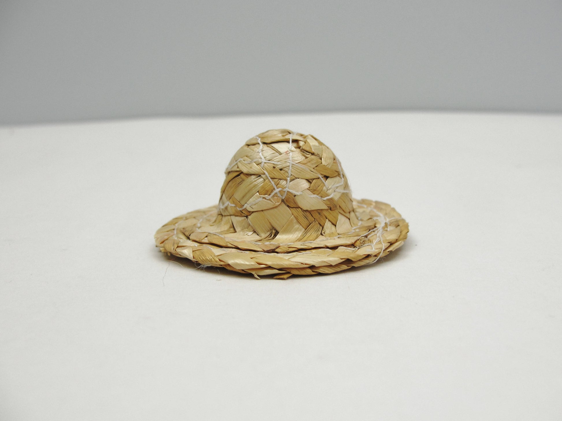 Miniature straw hat 2" - General Crafts - Craft Supply House