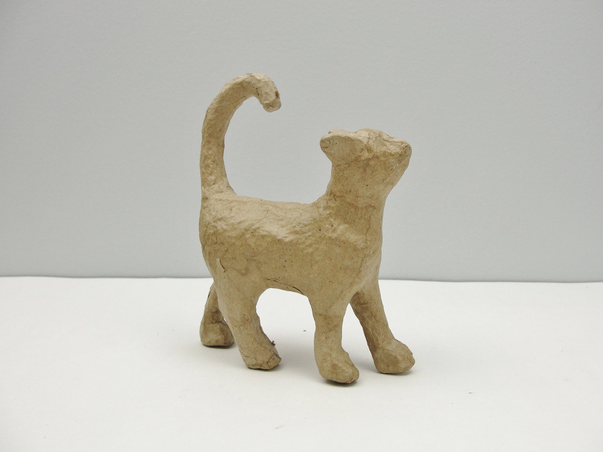 Small paper mache cat - Paper Mache - Craft Supply House