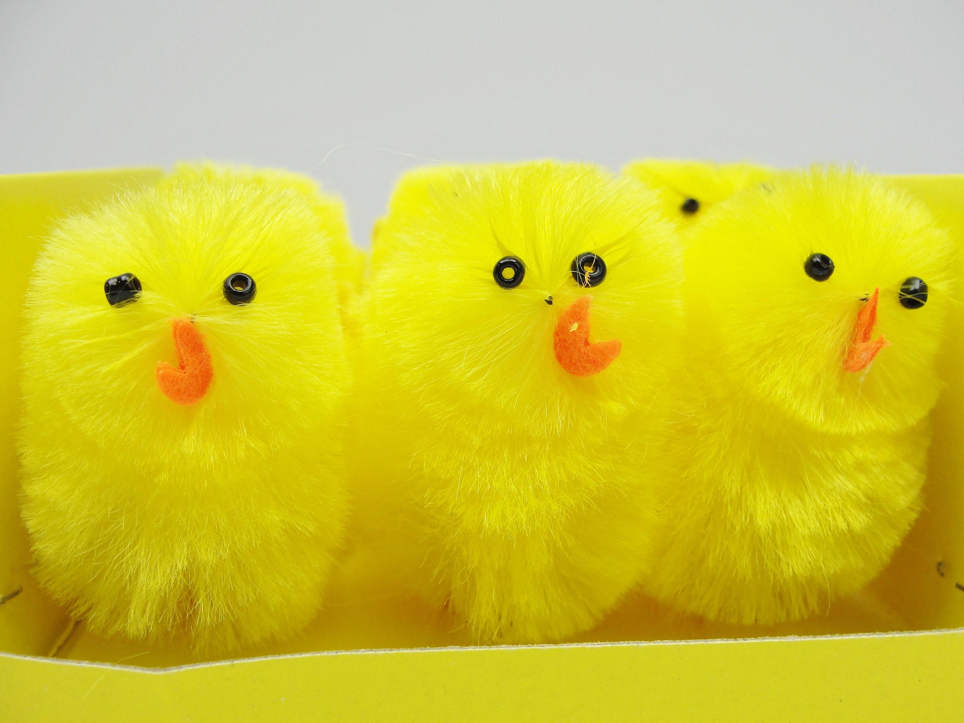 Yellow chicks set of 6 - General Crafts - Craft Supply House
