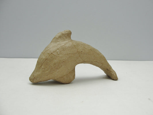 Small paper mache dolphin - Paper Mache - Craft Supply House