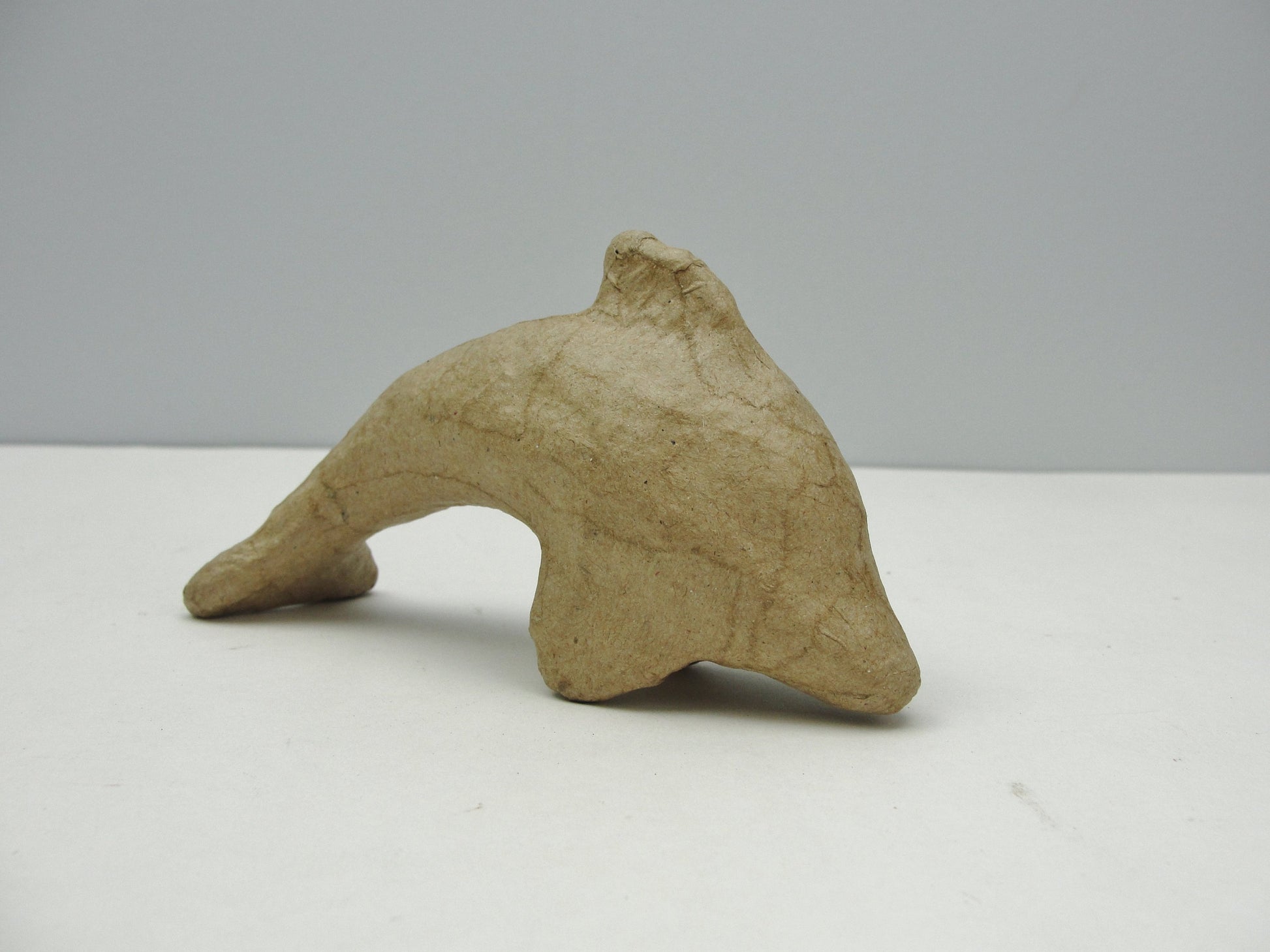 Small paper mache dolphin - Paper Mache - Craft Supply House