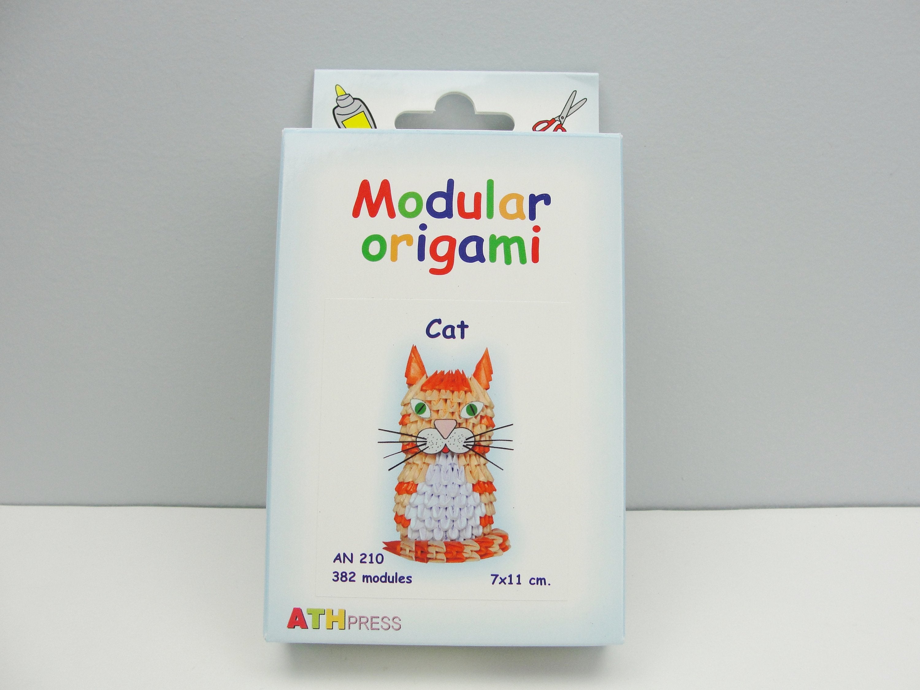 Modular Origami Cat Modular Origami cat kit – Craft Supply House