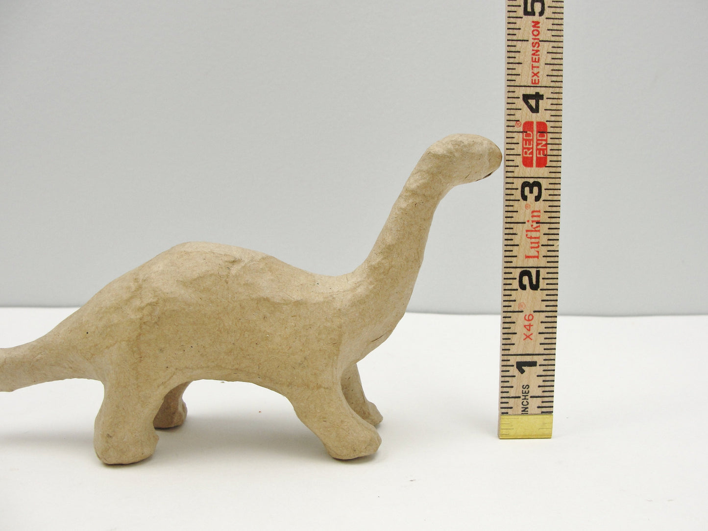 Small paper mache brontosaurus dinosaur - Paper Mache - Craft Supply House