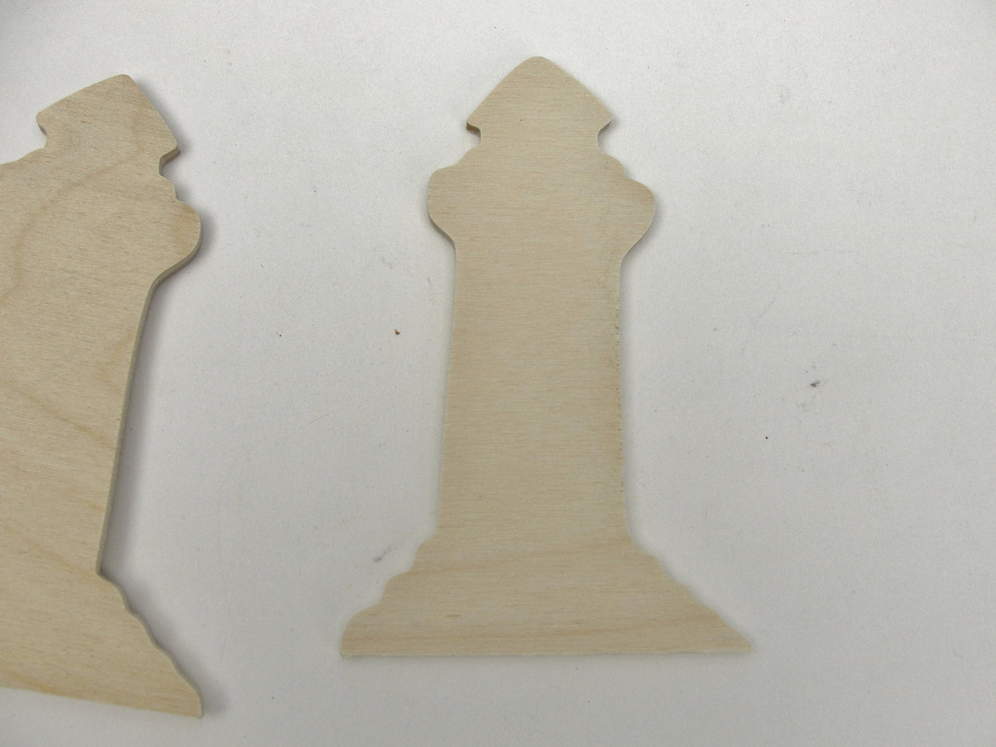 Wooden Lighthouse cutouts set of 4 - Wood parts - Craft Supply House