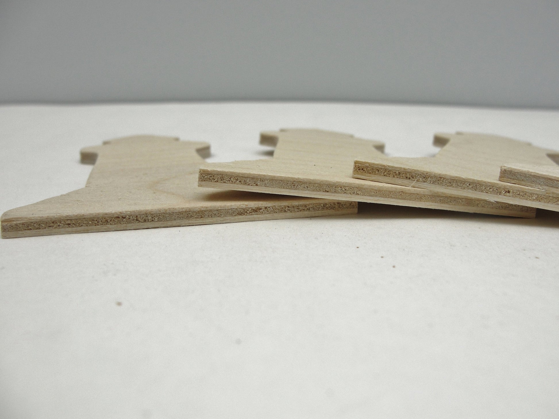 Wooden Lighthouse cutouts set of 4 - Wood parts - Craft Supply House