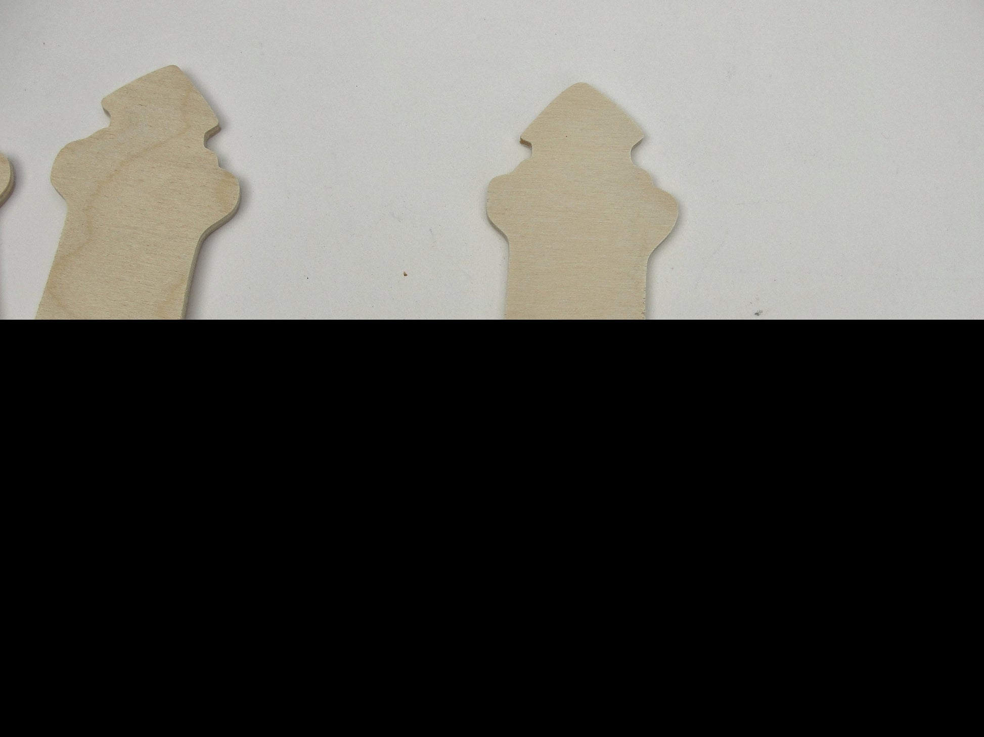 Wooden Lighthouse cutouts set of 4 - Wood parts - Craft Supply House