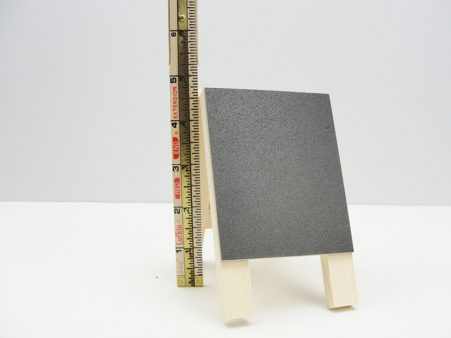 Miniature wood chalkboard easel - General Crafts - Craft Supply House
