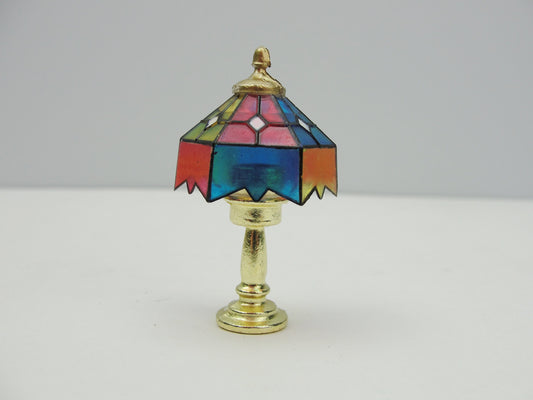 Dollhouse miniature tiffany lamp - Miniatures - Craft Supply House