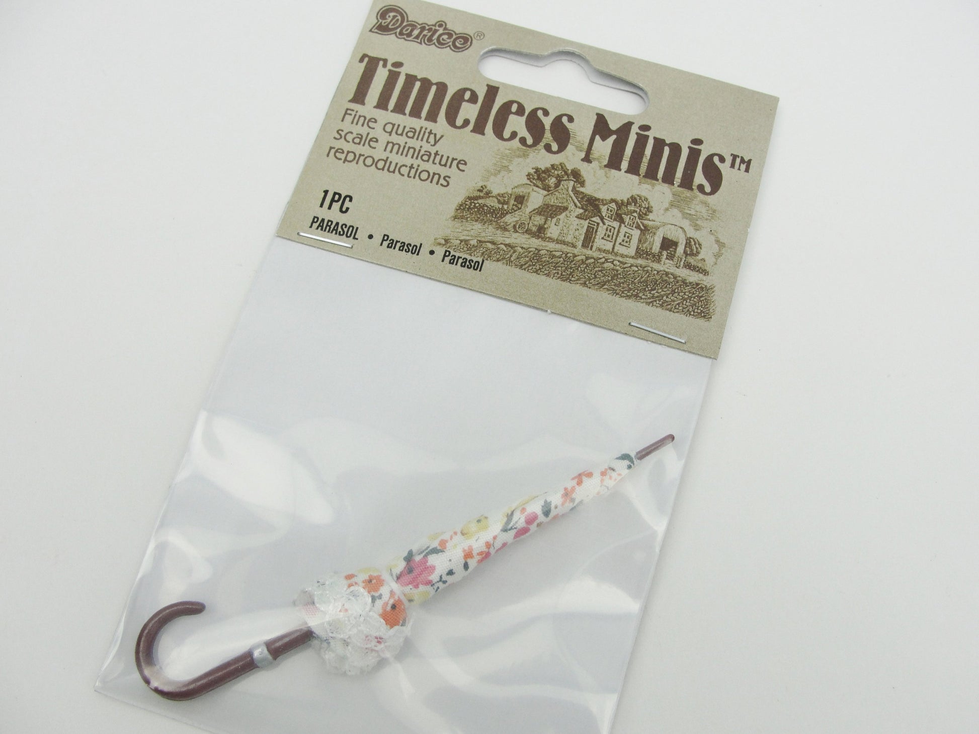 Dollhouse miniature umbrella - Miniatures - Craft Supply House