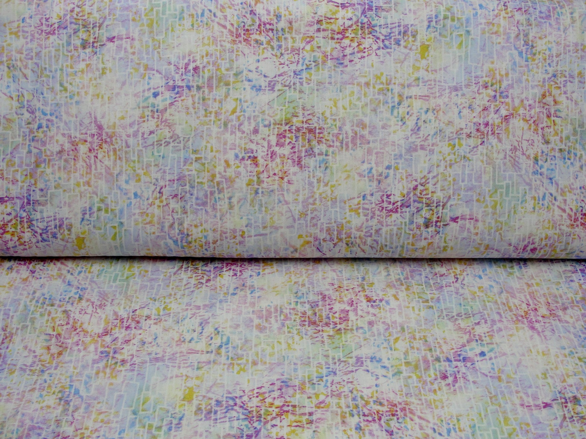 Free form rectangles pastel fabric yardage - Fabric - Craft Supply House