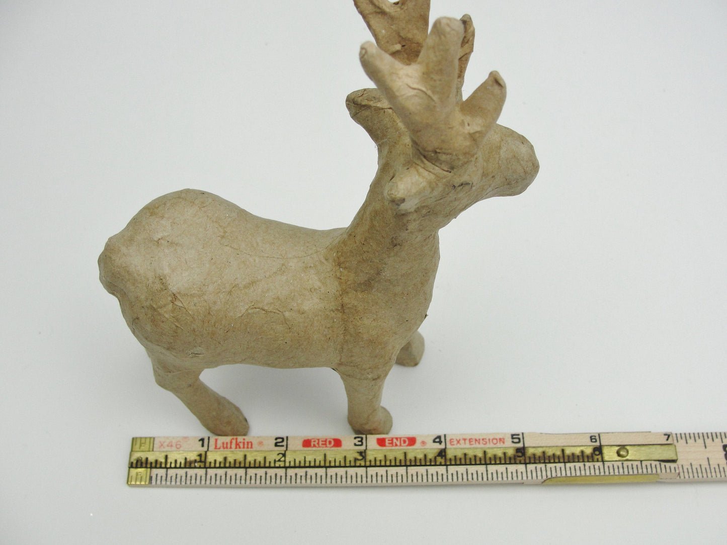 Small paper mache reindeer