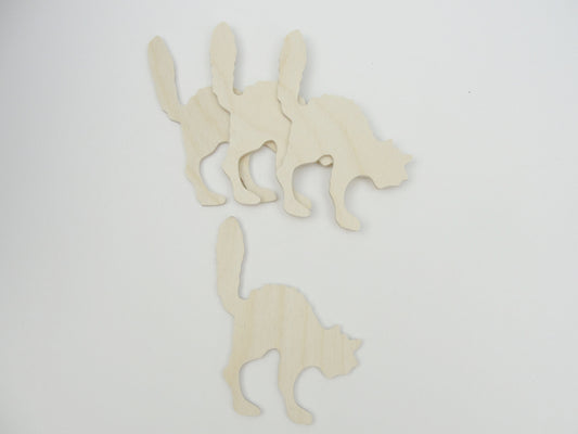 Scaredy cat cutouts set of 4 -  - Craft Supply House
