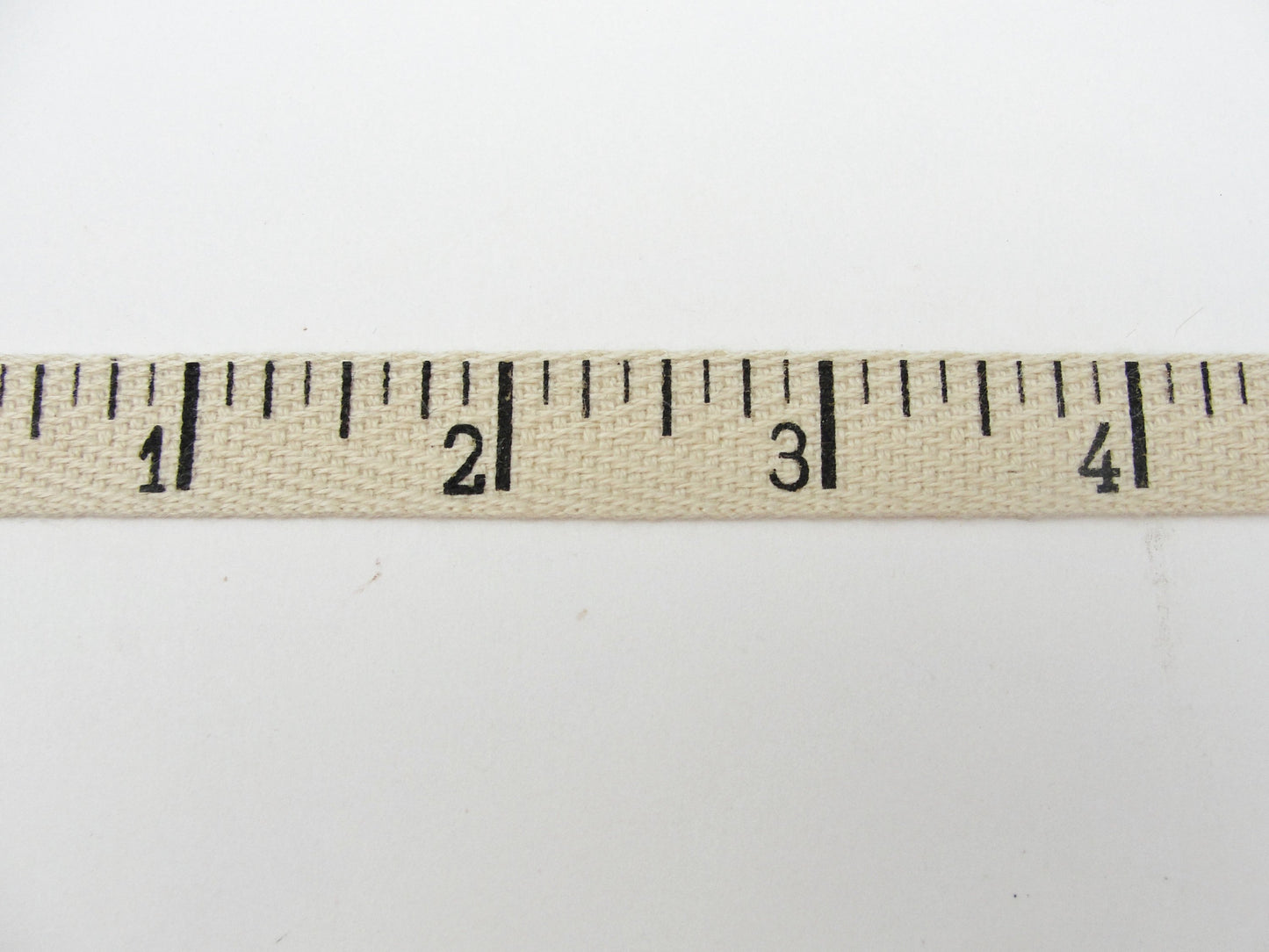 Ruler print twill tape 3 yards on wooden spool -  - Craft Supply House