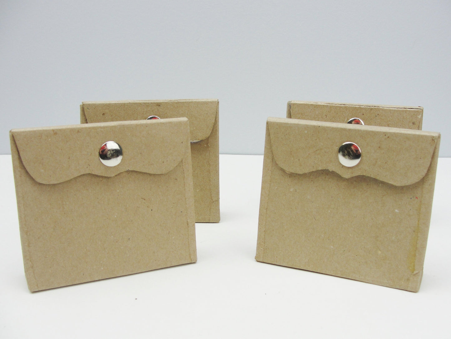 Paper mache snap closure favor box set of 4 - Paper Mache - Craft Supply House