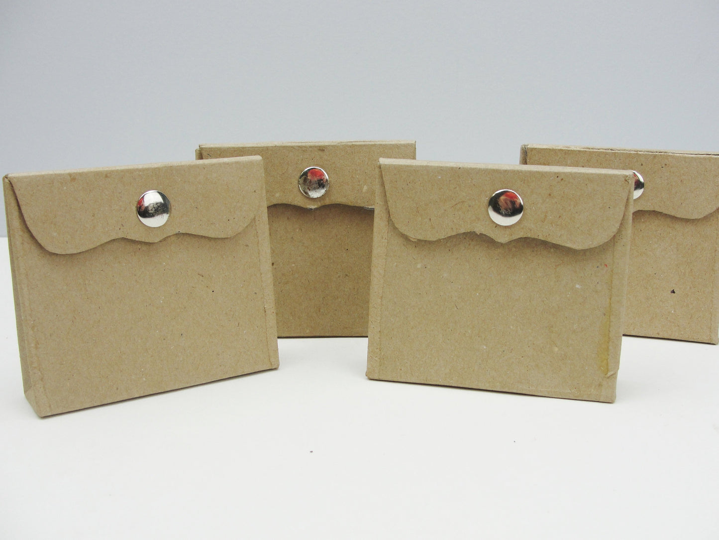 Paper mache snap closure favor box set of 4 - Paper Mache - Craft Supply House