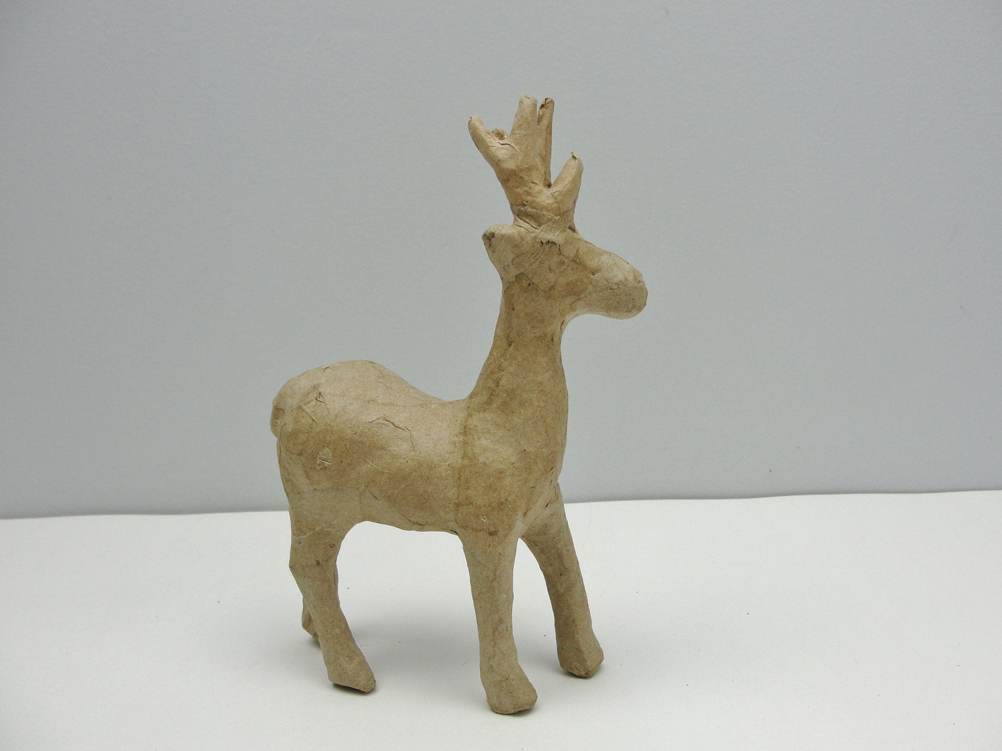 Small paper mache reindeer