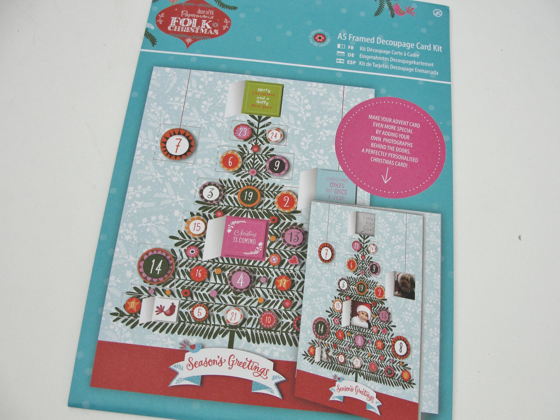Christmas Advent card kit -  - Craft Supply House