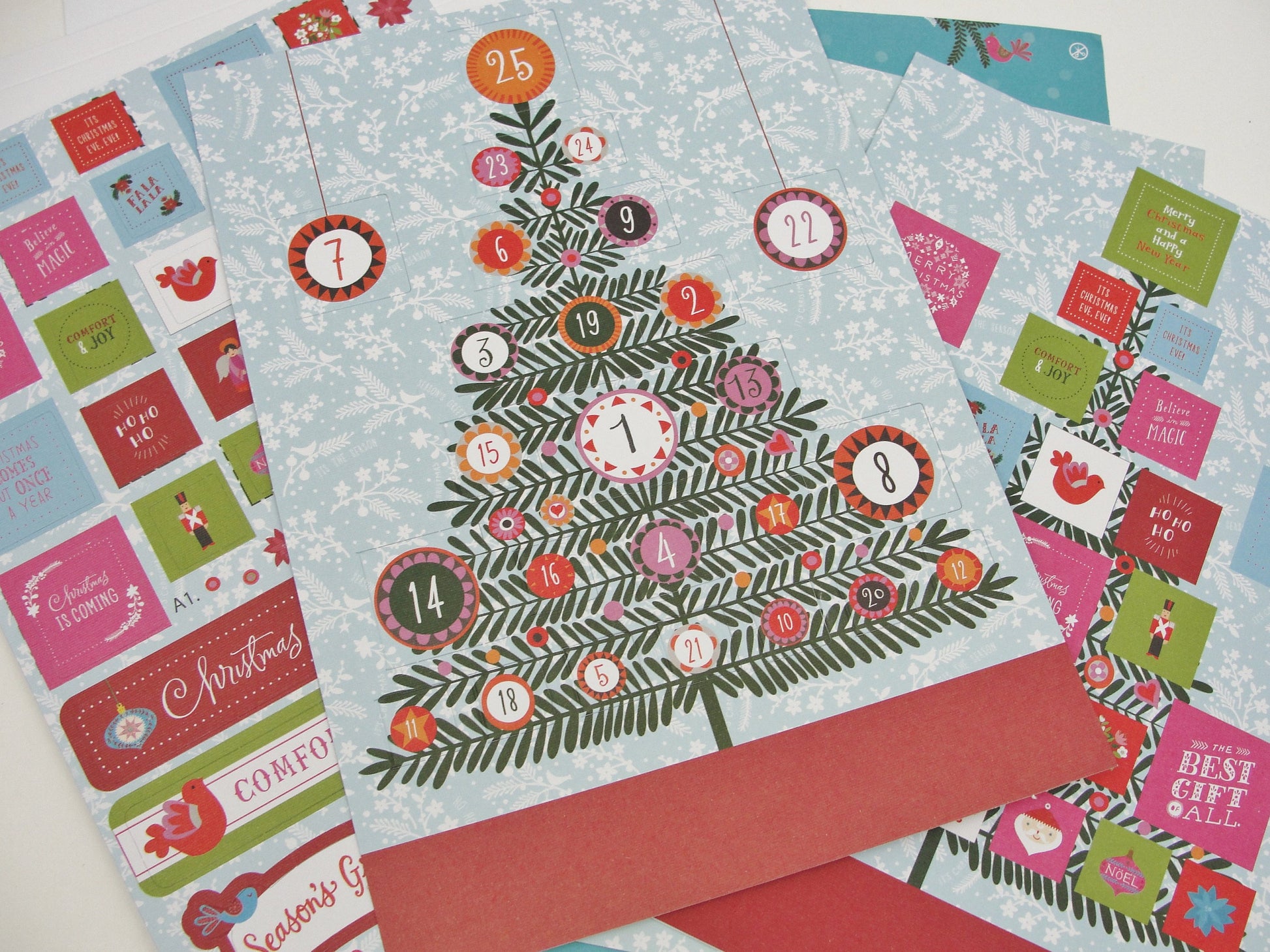 Christmas Advent card kit -  - Craft Supply House