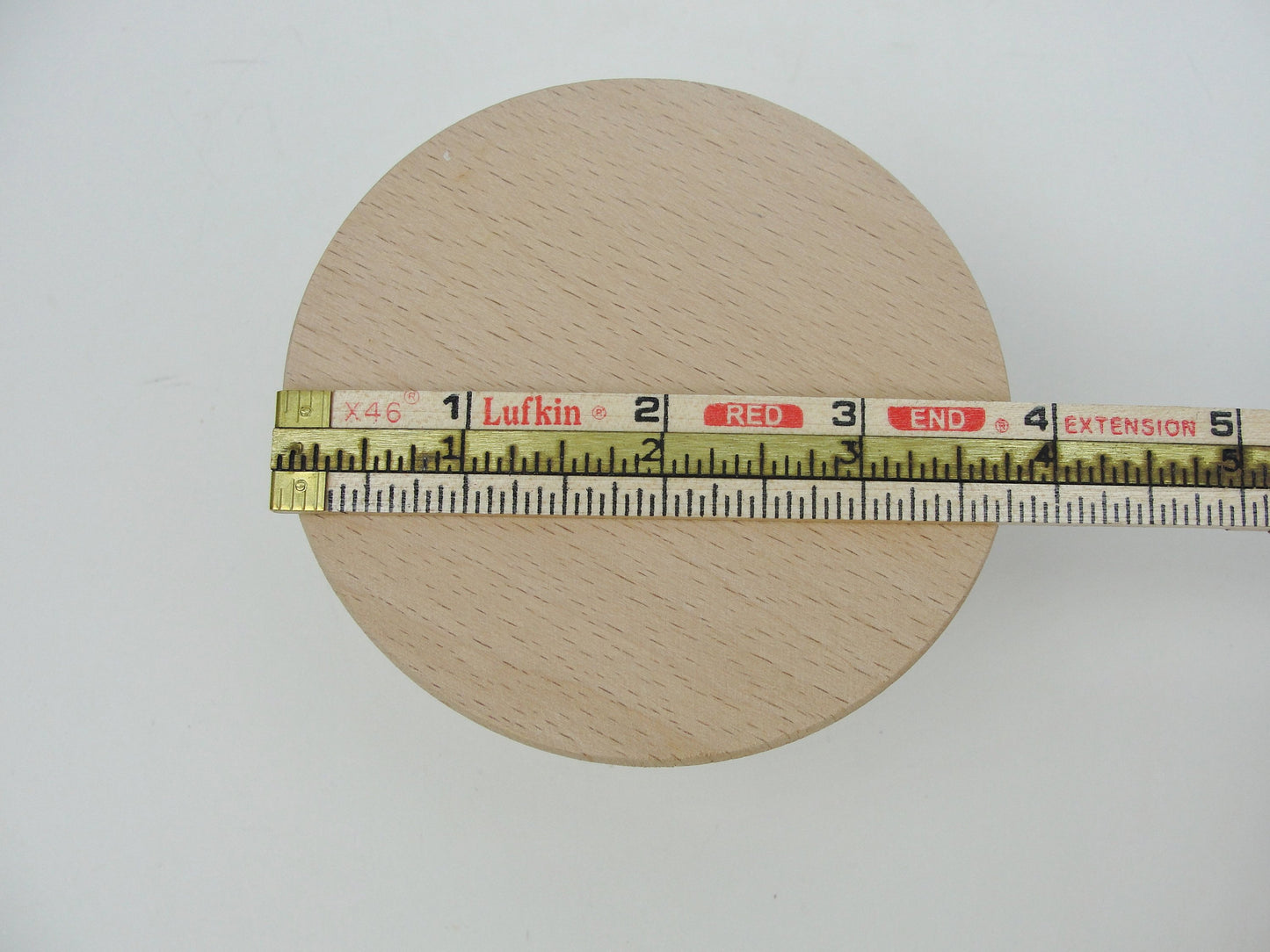 Dollhouse furniture miniature round oak pedestal table - Miniatures - Craft Supply House