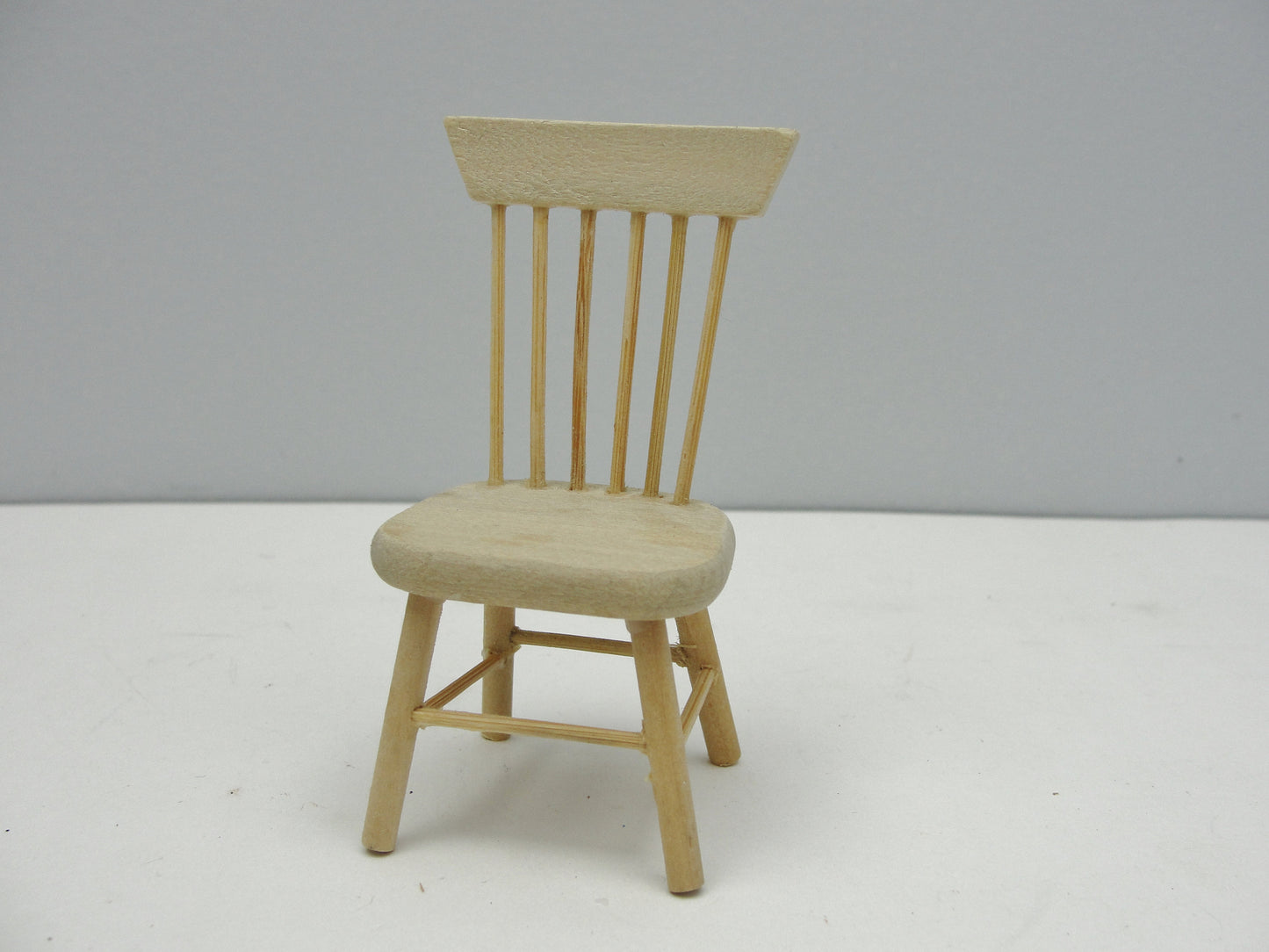 Dollhouse furniture miniature dining chair - Miniatures - Craft Supply House