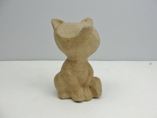 Small paper mache fox - Paper Mache - Craft Supply House