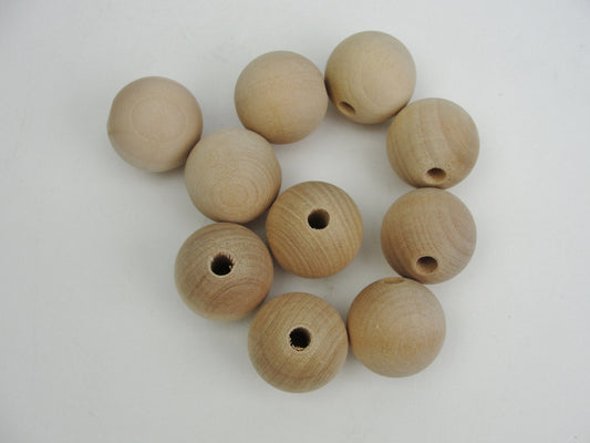 Natural Wood Round Craft Beads by Bead Landing™, 8mm