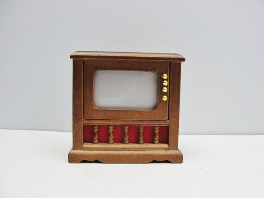 1950s style television dollhouse miniature furniture choose style