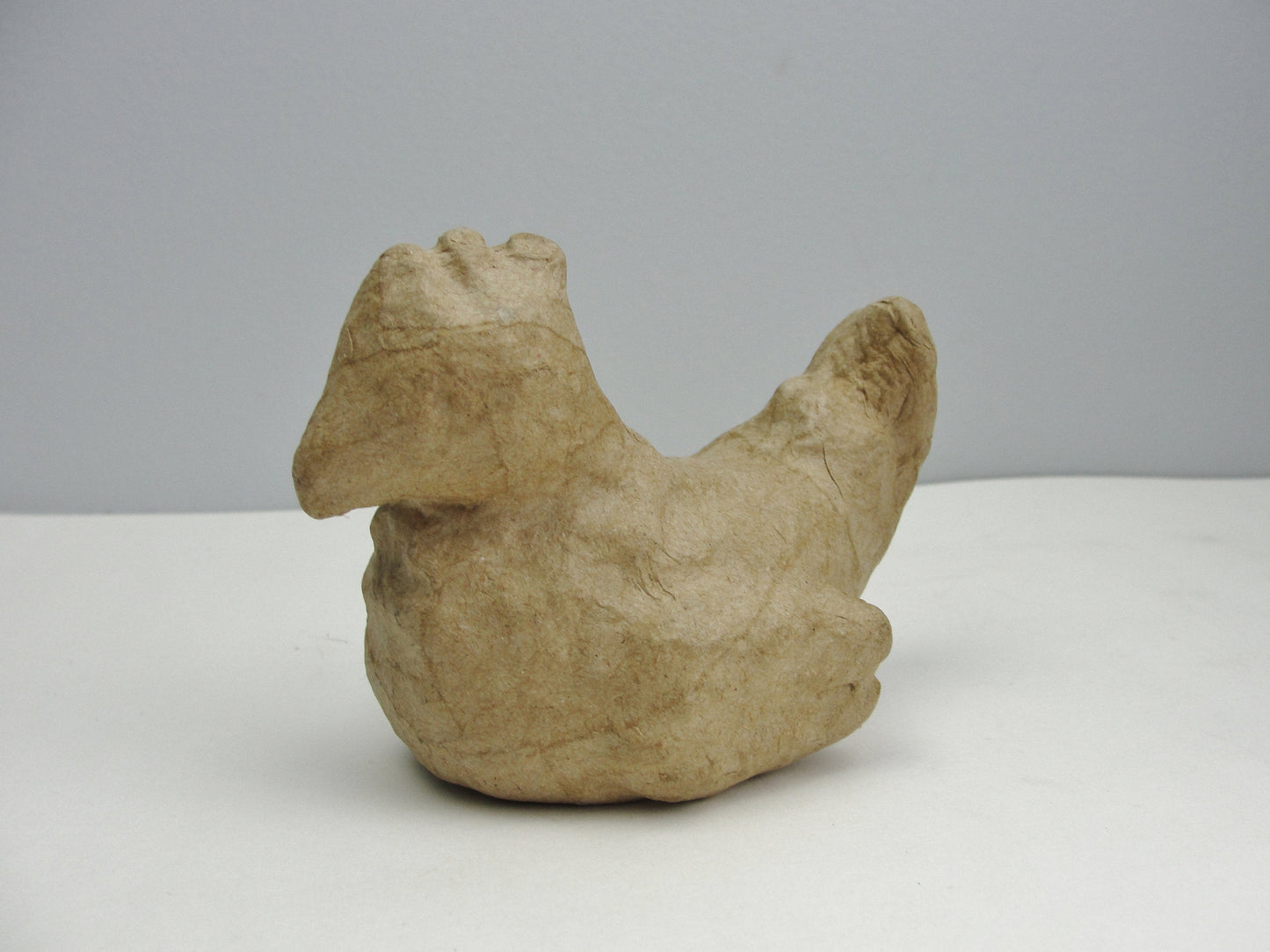 Small paper mache chicken hen