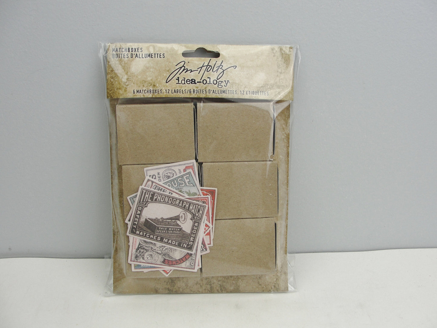 Tim Holtz idea-ology matchboxes