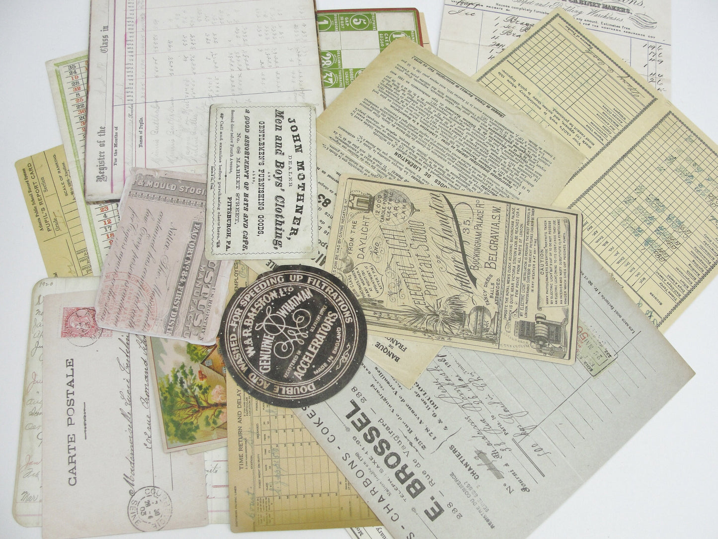 Tim Holtz Layers Collector ephemera pack TH93553