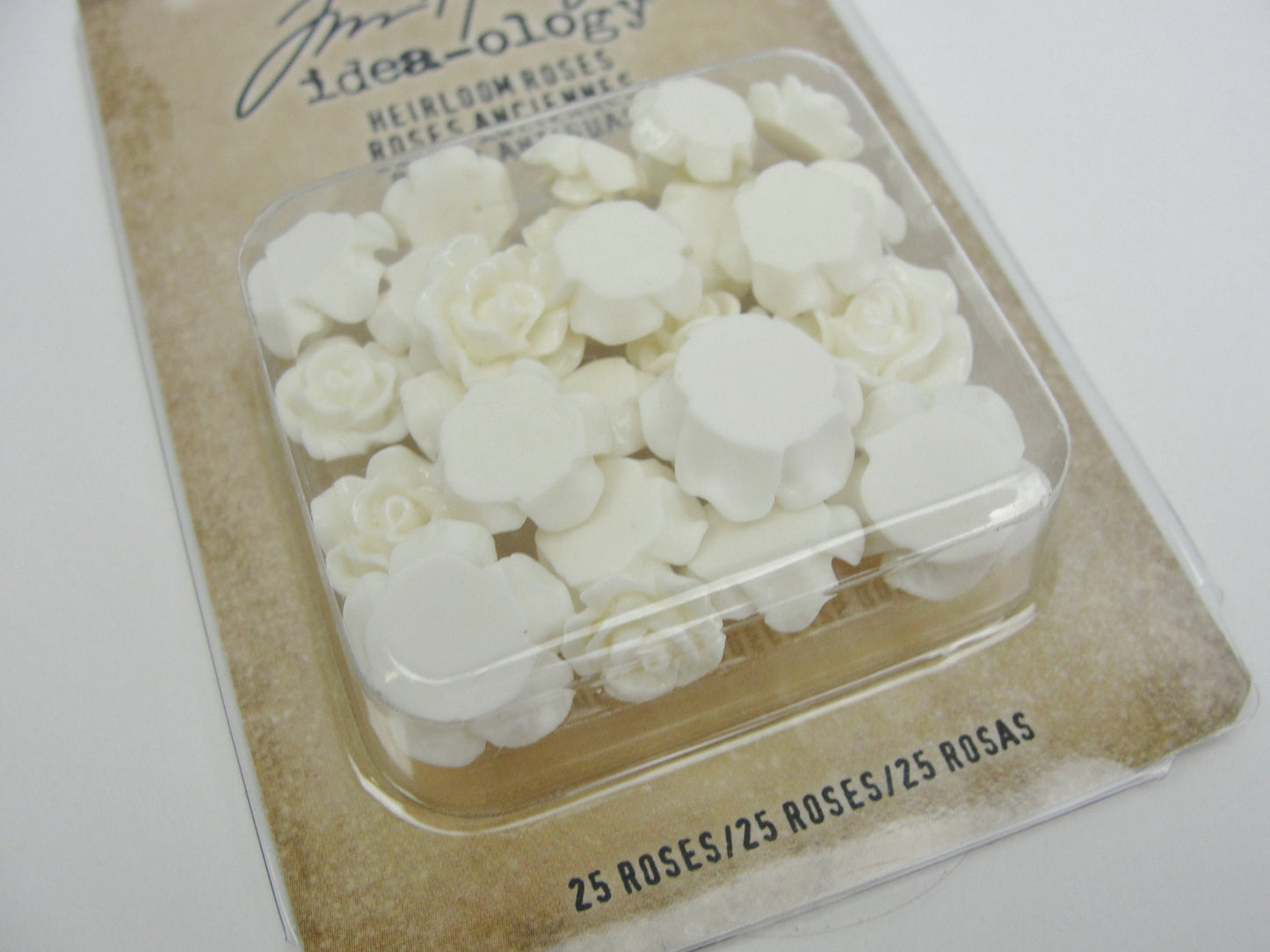 Tim Holtz Idea-ology heirloom roses or florals TH93210 TH94040