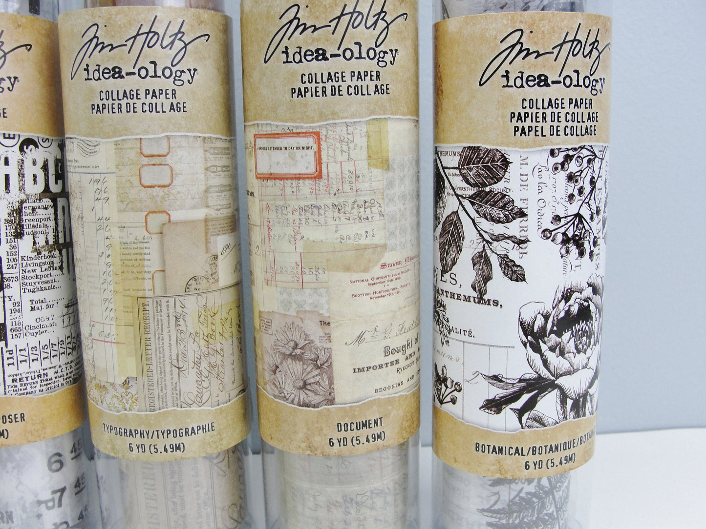 Tim Holtz collage paper choose your design