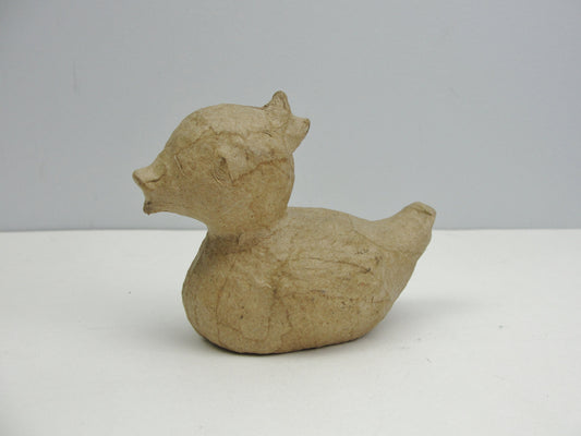 Small Paper mache rubber duck