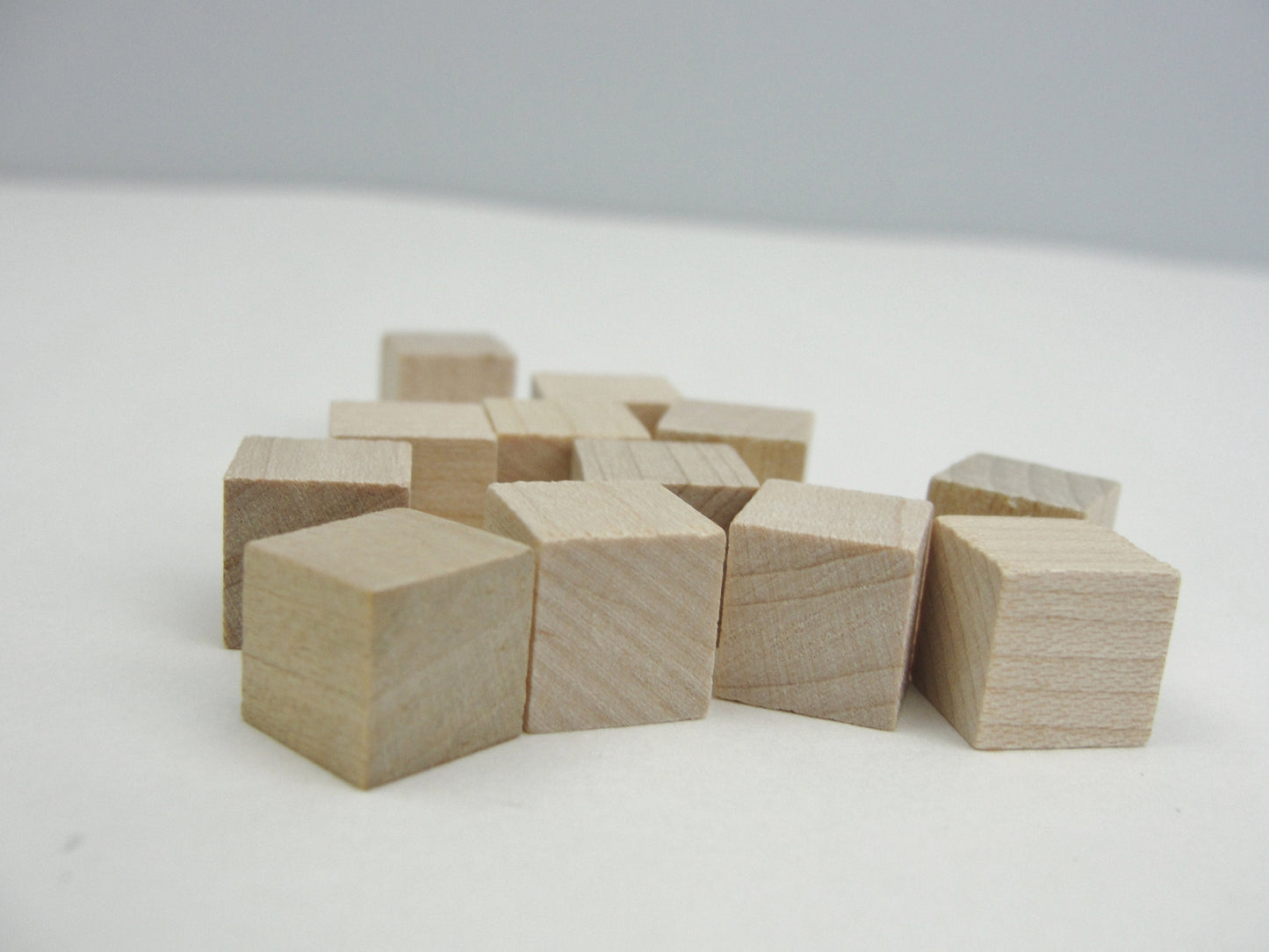Wooden cube 3/8" set of 12