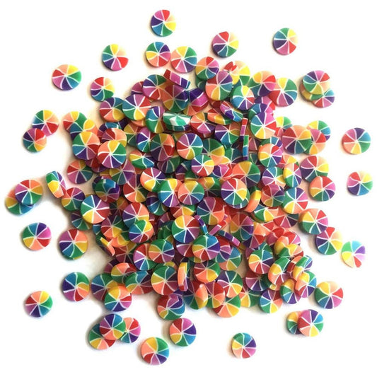 Color Wheel Sprinkletz polymer clay shaker filler
