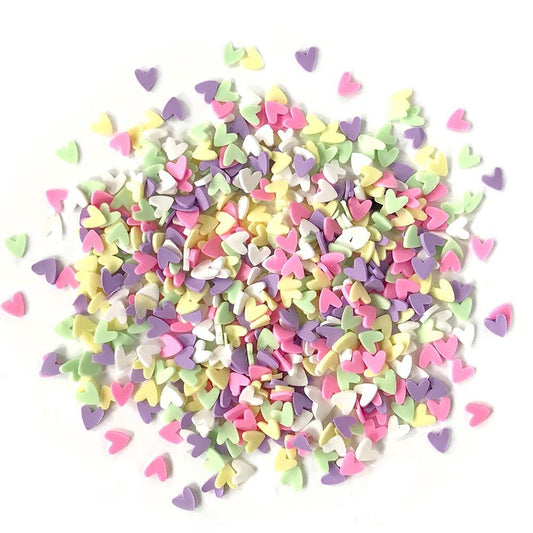 Deco Hearts Sprinkletz polymer clay shaker filler